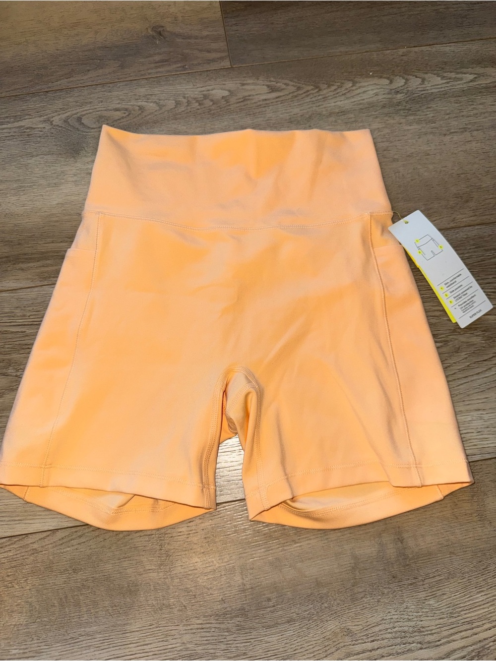 NEW! all in motion High-Waist Peach Bike Shorts